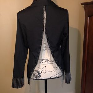 Awesome open back blazer